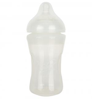 Бутылочка  с диспенсером полипропилен рождения, цвет: белый Nuby