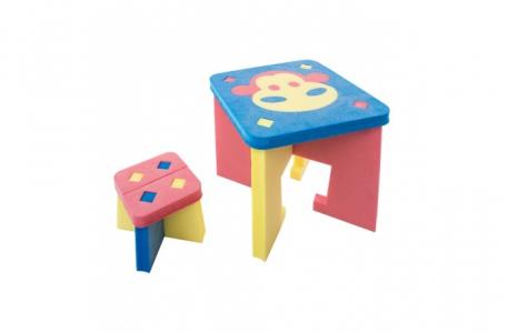 Комплект игровой мебели Cartoon Monkey Table and Stool TweetSweet