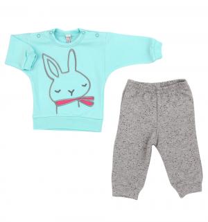 Комплект джемпер/брюки  Robin, цвет: бирюзовый/голубой Koala