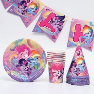 Набор посуды Little Pony С Днем Рождения 5142273 Hasbro