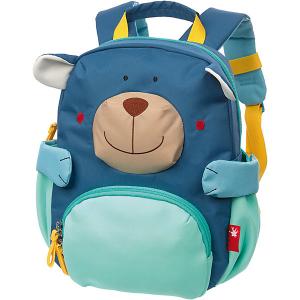 Детский рюкзак  Мишка, 26 см Sigikid. Цвет: синий