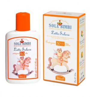 Солнцезащитное молочко Sole Bimbi SPF 30 125 мл Helan