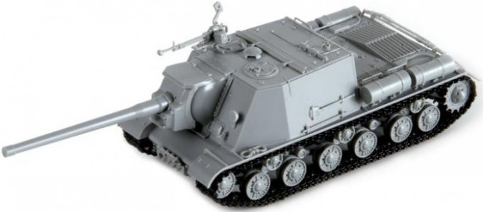 Сборная модель Советский истребитель танков ИСУ-122 Звезда