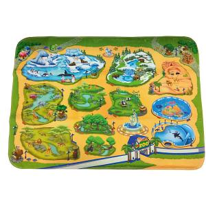 Игровой коврик  Зоопарк Teplokid. Цвет: gelb/grün