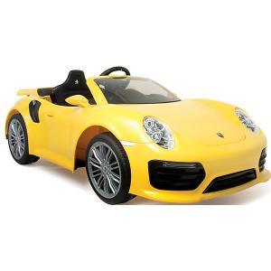 Электромобиль  Injusa Porsche 911 Turbo S, 6V, желтый. Цвет: желтый