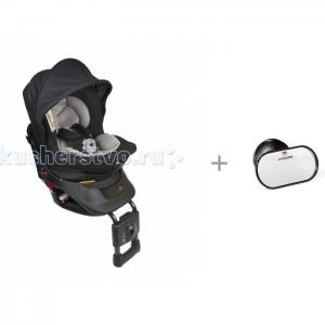 Автокресло  Kurutto NT2 Premium с автомобильным зеркалом Ailebebe Monitor Mirror Carmate
