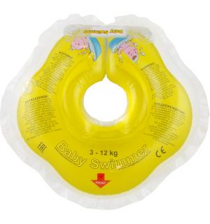 Круг  На шею, цвет: желтый Baby Swimmer