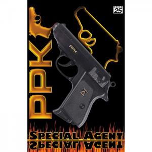 Пистолет Special Agent PPK 25-зарядные Gun 158 mm Sohni-wicke