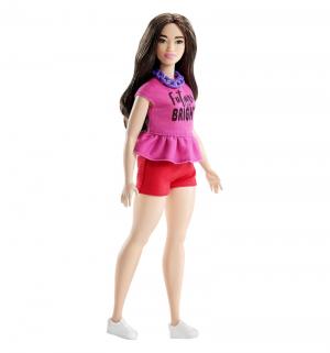 Кукла  Игра с модой Пурпурная блузка и красные шорты 29 см Barbie
