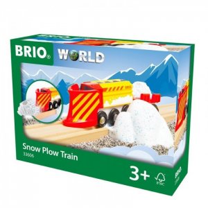 Снегоуборочный поезд с грузом Brio