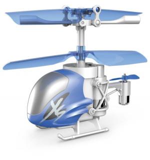 Радиоуправляемый вертолет  Нано Фалкон XS голубой Silverlit