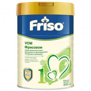Молочная смесь  Фрисовом 1 0-6 месяцев, 400 г Friso