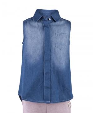 Блузка , цвет: голубой Button Blue