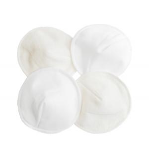 Прокладки  для груди, 4 шт, цвет: белый GlorYes