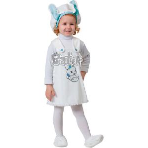 Карнавальный костюм  Зайка бело-голубой Батик. Цвет: разноцветный