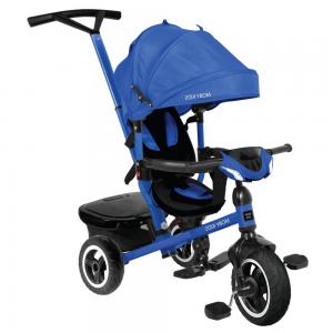 Трехколесный велосипед  Rider 360° 10x8 AIR Car, цвет: синий Moby Kids