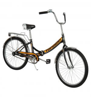 Велосипед  Compact, цвет: черный/оранжевый Top Gear