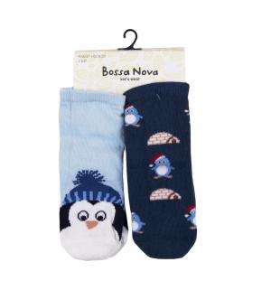 Комплект носки 2 шт., цвет: голубой/синий Bossa Nova