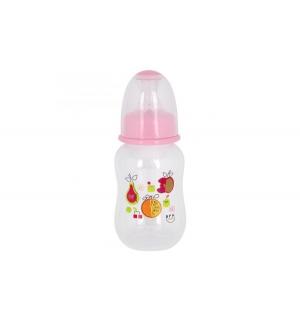 Бутылочка  для кормления полипропилен с рождения, 150 мл, цвет: розовый Ням-Ням