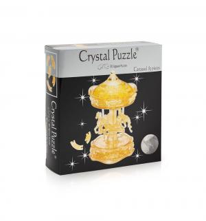 Головоломка 3D  Золотая Карусель цвет: желтый Crystal Puzzle