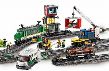 Конструктор  City 60198 Лего Город Товарный поезд Lego
