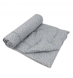 Одеяло 140 х 110 см, цвет: серый -