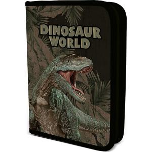Пенал-книжка  Мир динозавров Seventeen. Цвет: разноцветный