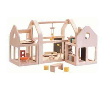 Кукольный домик с мебелью Plan Toys