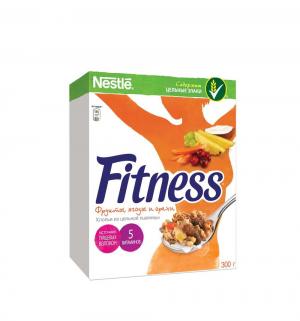 Готовый завтрак  Fitness с фруктами, 300 г, 1 шт Nestle