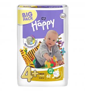 Подгузники  Baby Happy Maxi Plus 4+ (9-20 кг) 50 шт. Bella