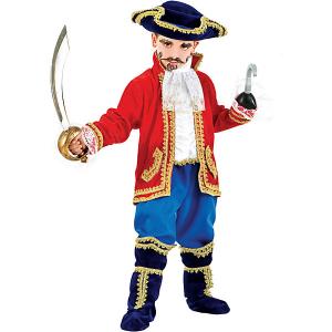 Карнавальный костюм  Капитан Крюк для мальчика Veneziano. Цвет: разноцветный