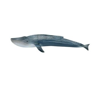Фигурка - Синий кит, прямой хвост Детское время