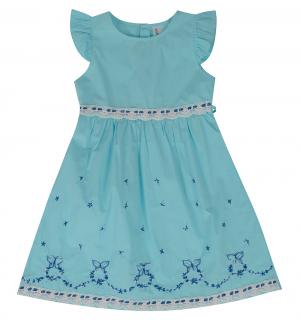 Платье , цвет: голубой Малинка