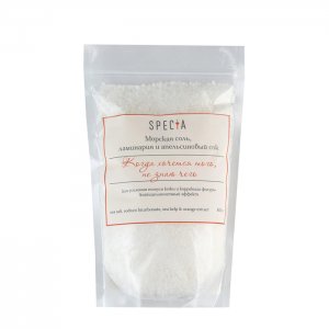 Морская соль антицеллюлитная с ламинарией и апельсином 800 г (дой-пак) Specia