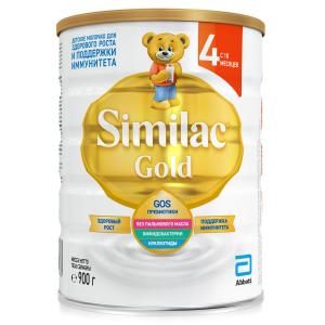 Детское молочко  Gold 4 с 18 месяцев, 900 г Similac