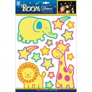 Наклейка Светящийся зоопарк REA 4605, Room Decor