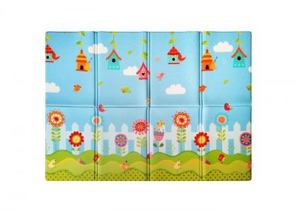 Игровой коврик  Soft Little birds (книжка) 190х130х1 см Mambobaby