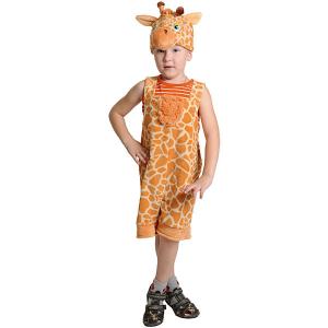 Карнавальный костюм  Жирафчик Карнавалофф. Цвет: разноцветный