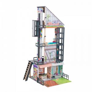 Кукольный дом Бьянка с мебелью интерактивный (26 элементов) KidKraft