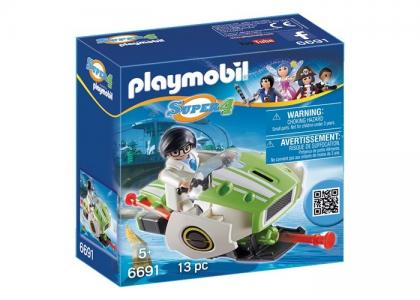 Конструктор  Супер4: Скайджет Playmobil