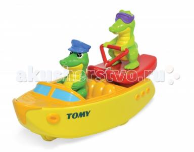 Игрушка для ванны Крокодил на водных лыжах Tomy