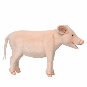 Мягкая игрушка  Свинья банкетка 95 см Hansa