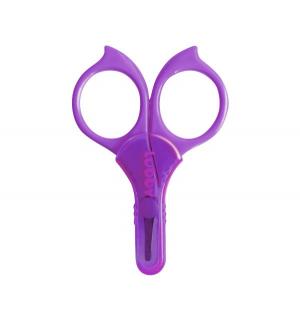 Ножницы с чехлом , цвет: фиолетовый Lubby