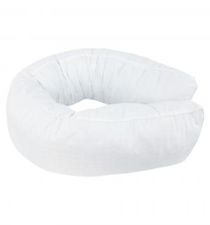 Подушка  Валик-мах длина по внешнему краю 190 см, цвет: белый Smart-textile