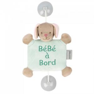 Знак Baby on board Iris & Lali Собачка Nattou