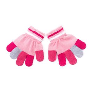 Перчатки  Папина дочка, цвет: розовый Play Today