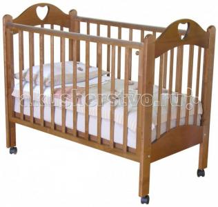 Детская кроватка  Любаша С-635 качалка Можга (Красная Звезда)