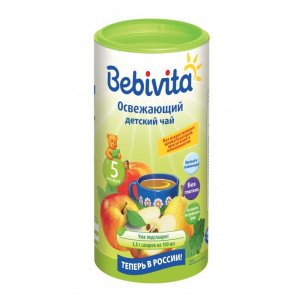 Детский чай Освежающий с 6 мес. 200 г Bebivita
