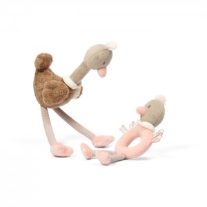 Мягкая игрушка  Набор игрушек Ostrich Family BabyOno