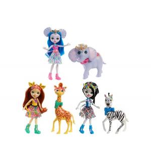 Игровой набор  Куклы с большими зверюшками Enchantimals